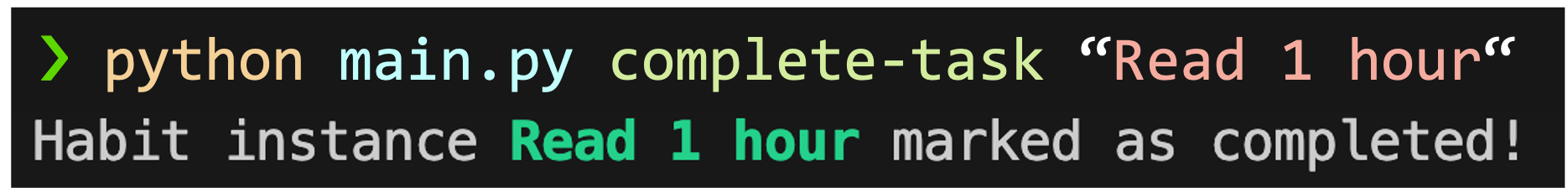 Complete Task
